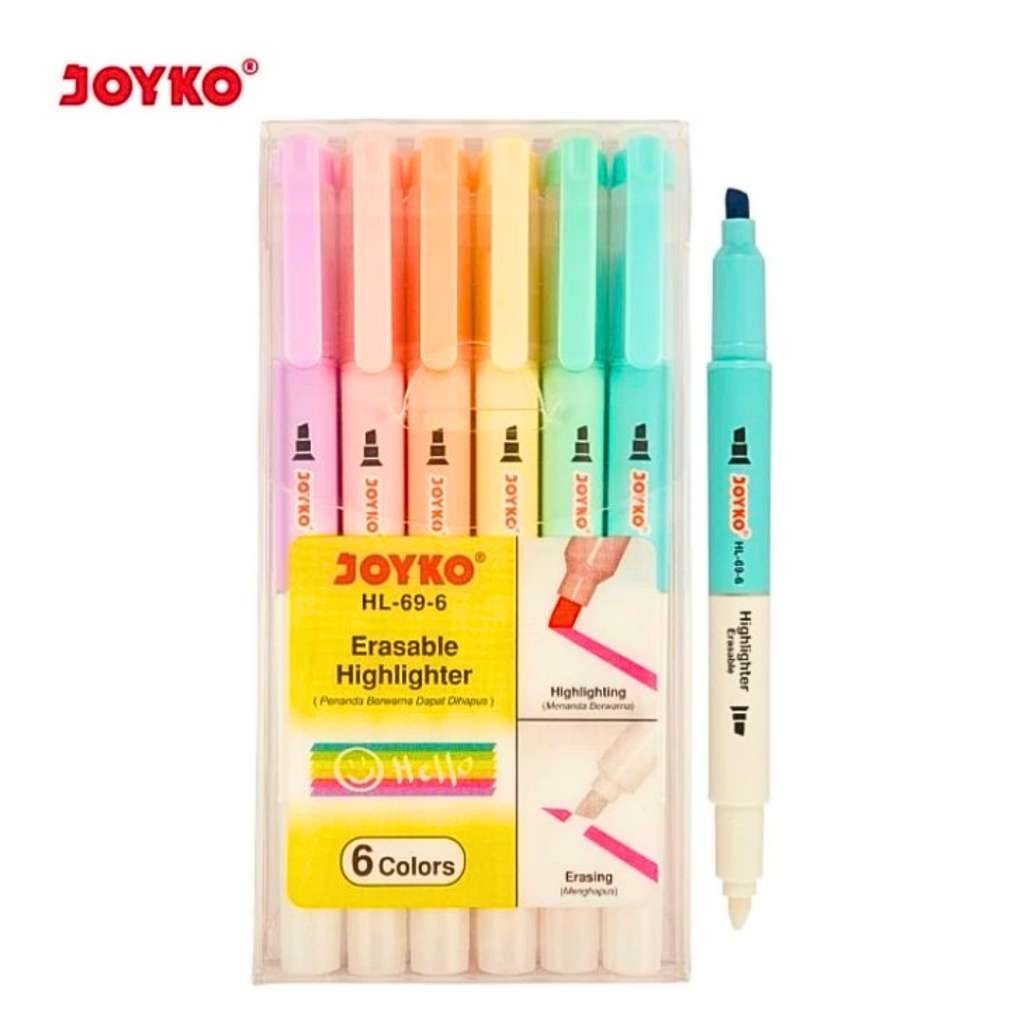 HIGHLIGHTER SET ISI 6 DL-268