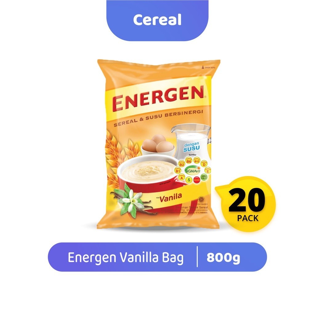 

Energen Vanilla Bag @ 32 gram