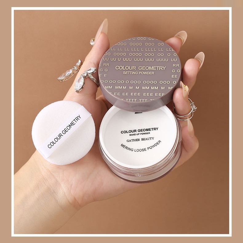 SVMY COLOUR GEOMETRY 5092 LOOSE POWDER / SETTING POWDER / BEDAK TABUR KONTROL MINYAK