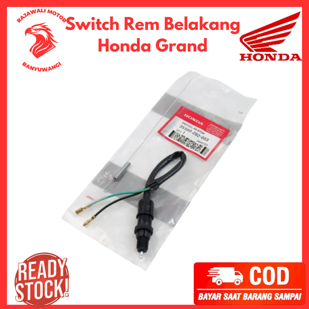 Switch Rem Belakang Motor Honda Grand , Revo & Karisma / Switch Rem Motor Grand - 35350-292-003