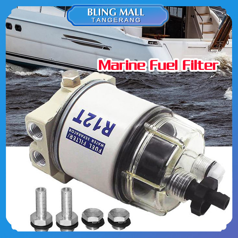 R12T Marine Fuel Filter Water Separator/Pemisah Air filter bahan bakar laut Diesel-Engine