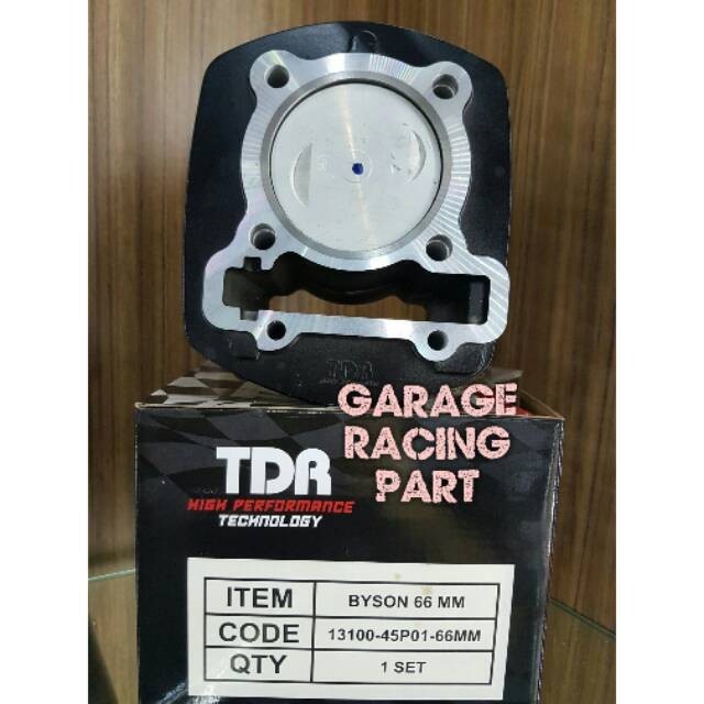 MURAH PAKET BORE UP CYLINDER BLOK BYSON TDR 66MM   * - RAZZOR MOTOR