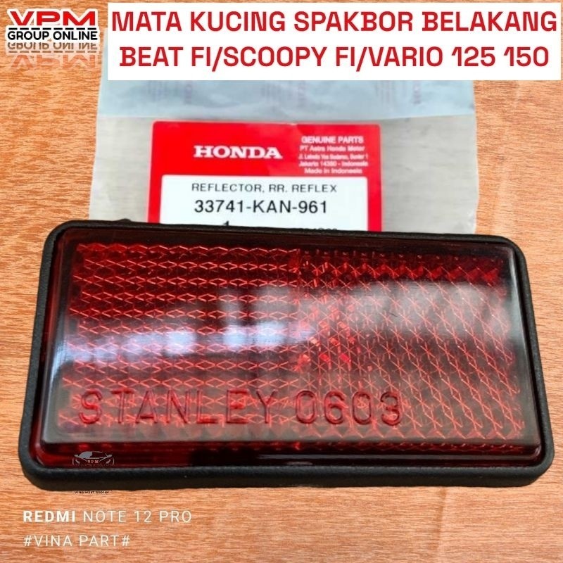 mata kucing spakbor belakang beat fi scoopy fi vario 125 fi vario 125 150 led old