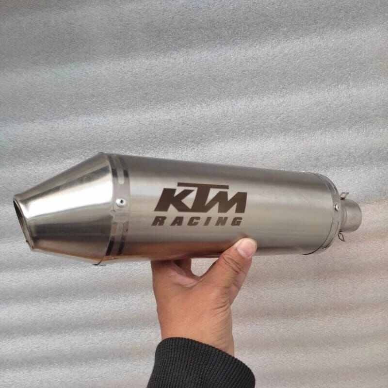 SILENCER SILENCER KNALPOT KTM Racing Stenlis For klx crf dtracker inlet 38 mm