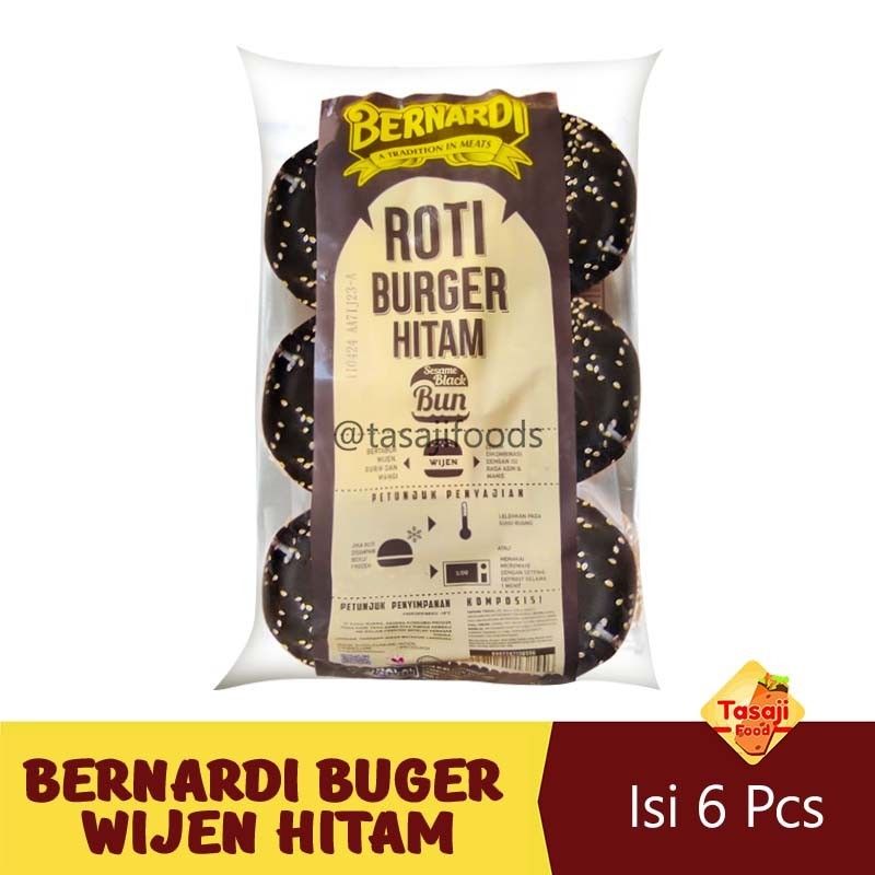 

Bernardi Roti Buger Wijen HItam Isi 6 Pcs