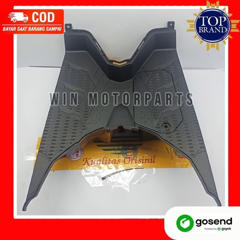 Mahkota motor - Pijakan Kaki Vario 125 150 2015 2016 2017 | footrest atas + tutup aki WIN | bordes d