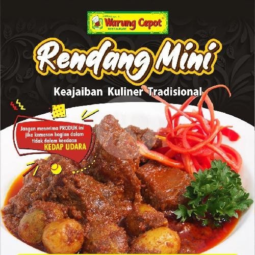 

Rendang Mini Warung Cepot Sapi + Kentang [Frozen & Vakum]