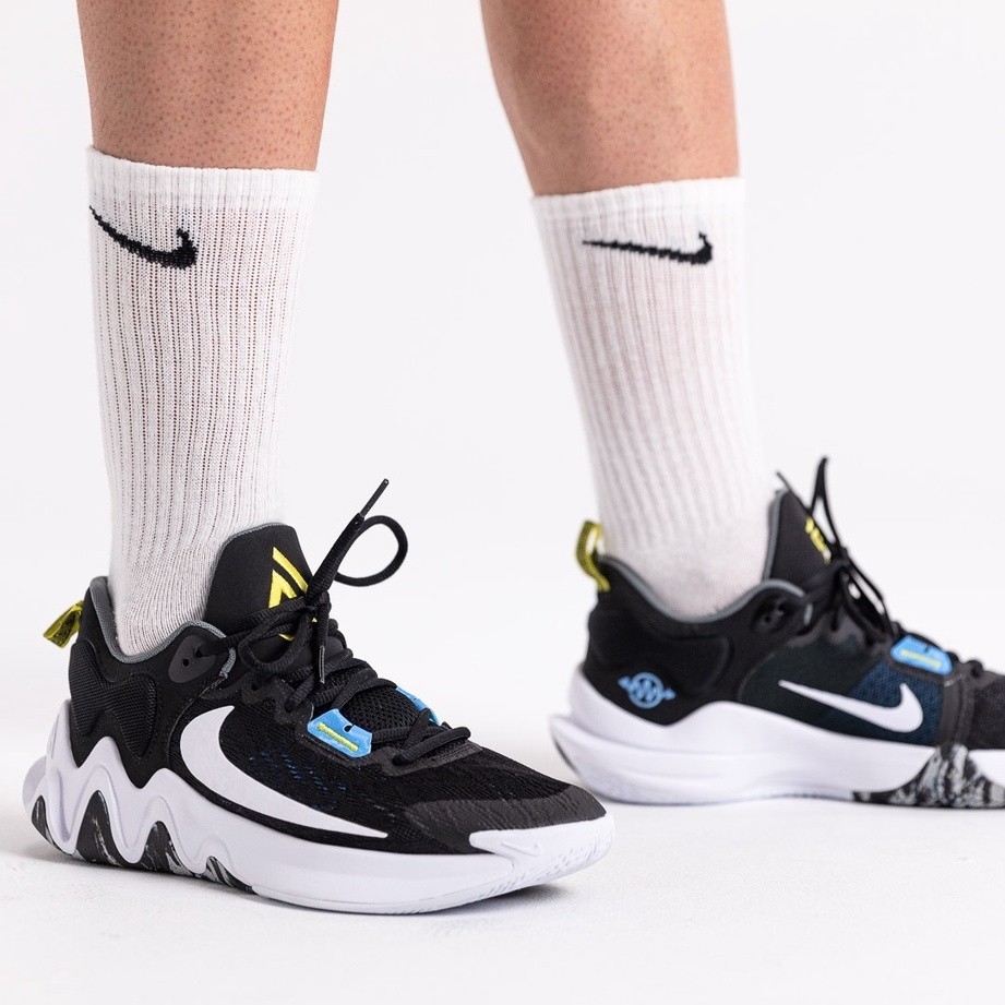 SEPATU BASKET  NIKE GIANNIS IMMORTALITY 2 LOW "BLACK WHITE" BLACK PREMIUM ORIGINAL HIGH QUALITY