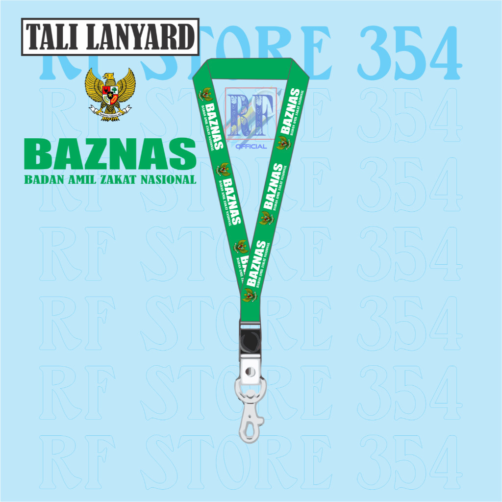 

LANYARD BAZNAS BADAN AMIL ZAKAT NASIONAL | TALI ID CARD GANTUNGAN KUNCI GANTUNGAN FLASHDISK GANTUNGAN NAMETAG TALI LANYARD BEST SELLER COD