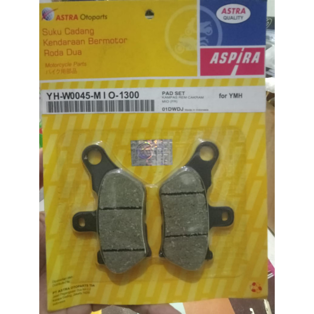 kampas rem mio sporty variasi