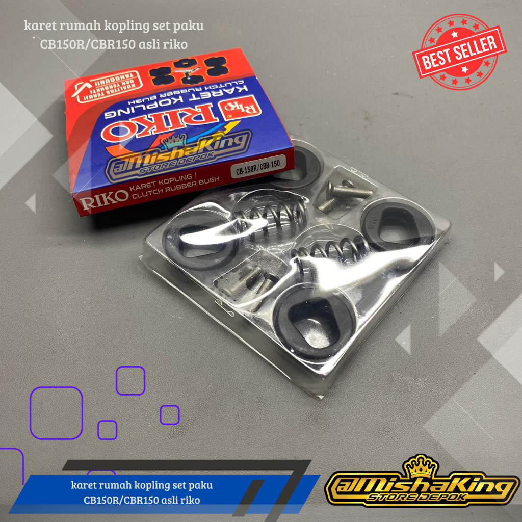 Karet rumah kopling cbr150 cb150r komplit riko asli