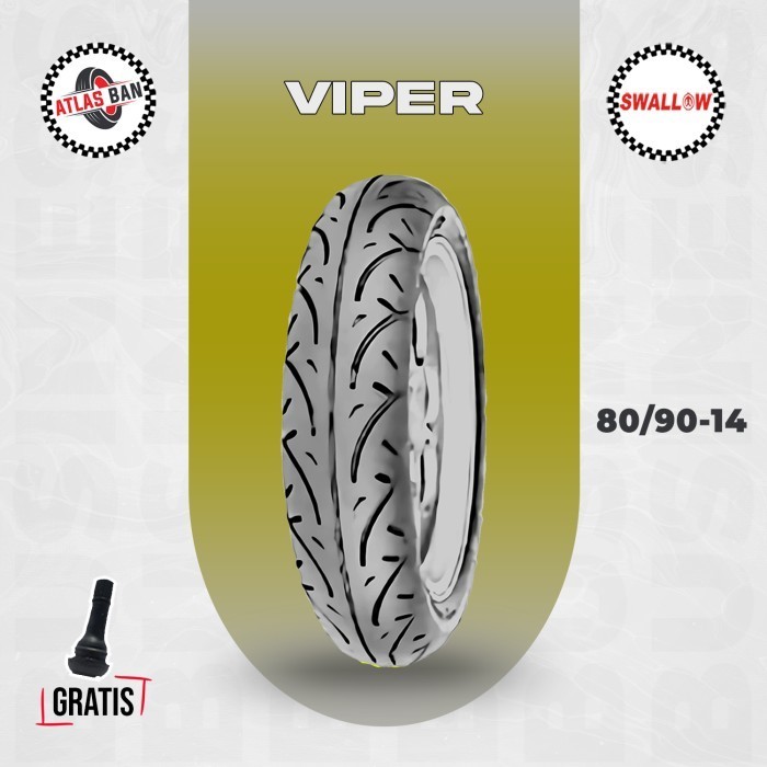 Ban Tubles Motor Matic SWALLOW VIPER 80/90 Ring 14