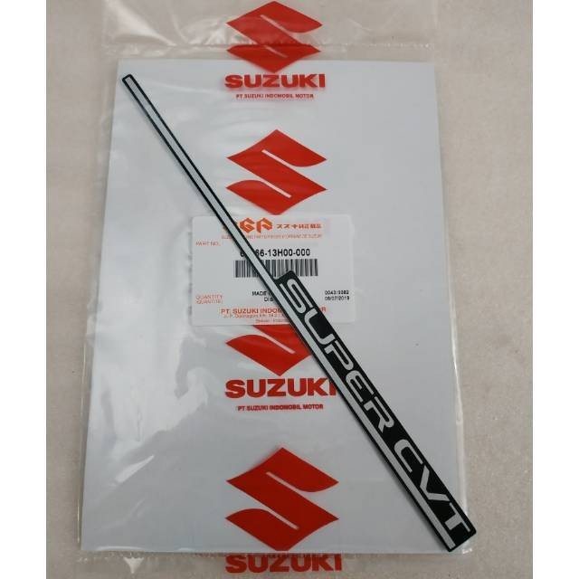 STIKER BOX FILTER UDARA ORIGINAL  SKYWAVE & HAYATE