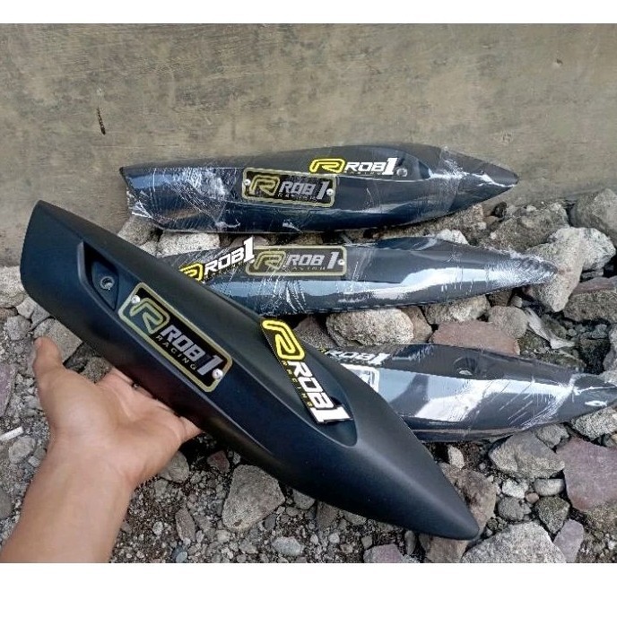 TUTUP/TAMENG/COVER KNALPOT ROB1 NMAX AEROX PCX BEAT VARIO VARIASI ORIGINAL
