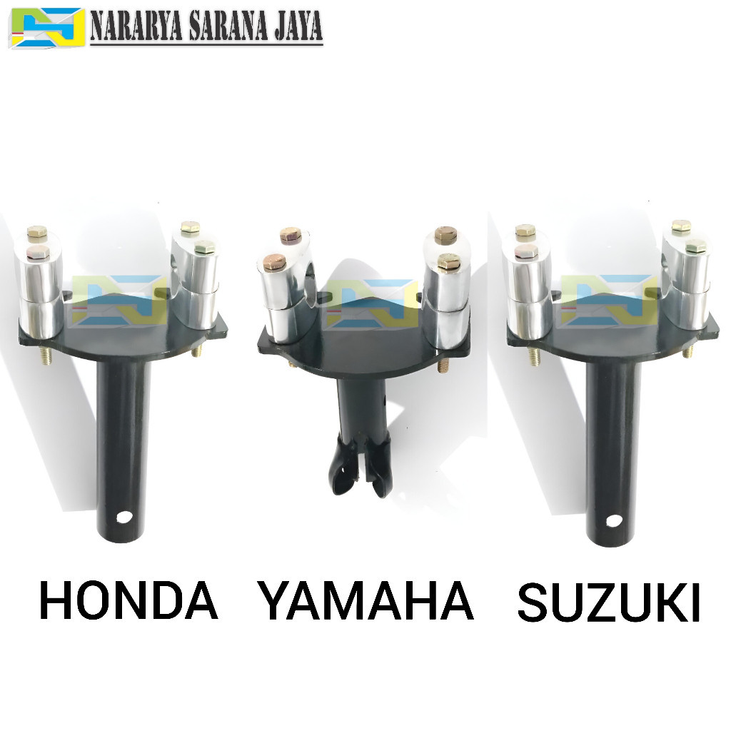 PENINGGI DUDUKAN ADAPTOR STANG MOTOR TRONDOL BEBEK MATIC MODEL BATMAN UNIVERSAL