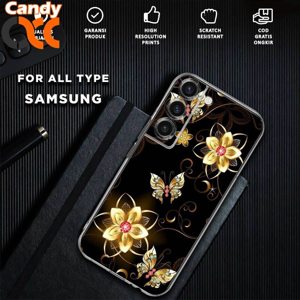 Case SAMSUNG M14 M20 M21 M22 M23 M31 M32 M33 M53 Motif [BUTTERFLY] - Casing Hp - Terlaris Murah Clea