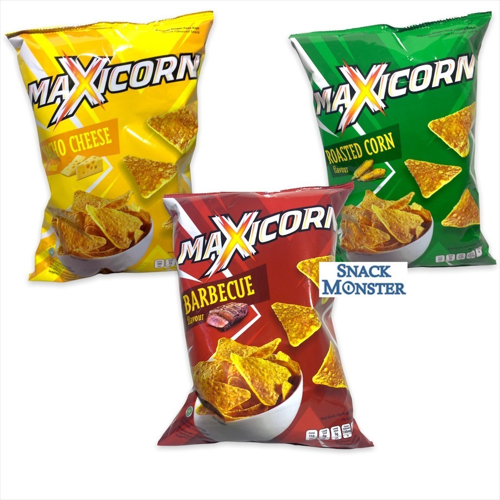 

Maxicorn Tortilla Chips Keripik Jagung - Netto 140 gr