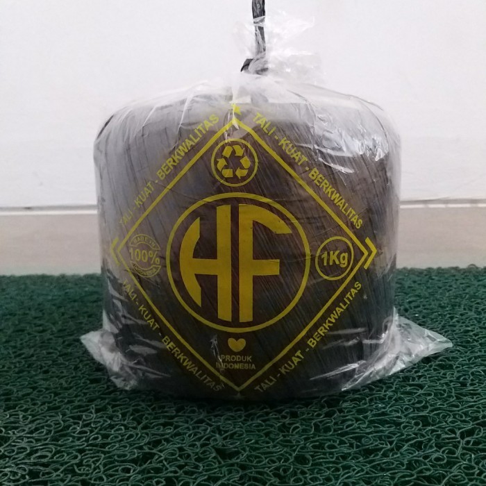

Tali Rafiah Hitam 1 kg Plastik Premium Kuat Tali Plastik