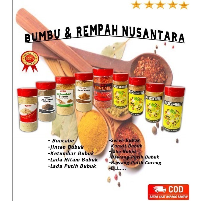 

Bumbu Dapur Instan / Rempah - Rempah / Bumbu Masak / DSB