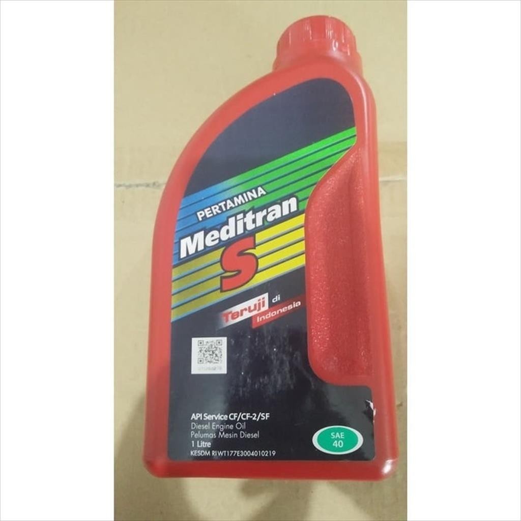 Oli Mesin Mobil Truk Diesel Meditran S 40 Pertamina 1 Liter