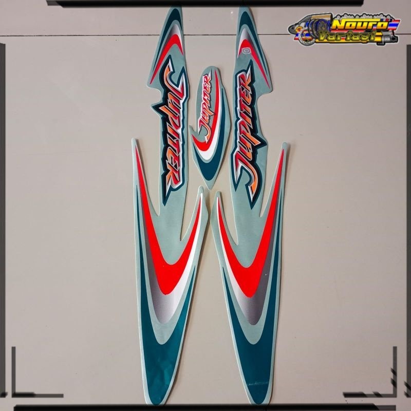 Striping Yamaha jupiter 2001 2002 biru stiker motor