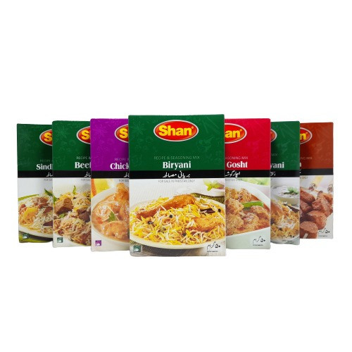 

Bumbu Rempah Shan Bumbu Khas India 60gr - BPOM