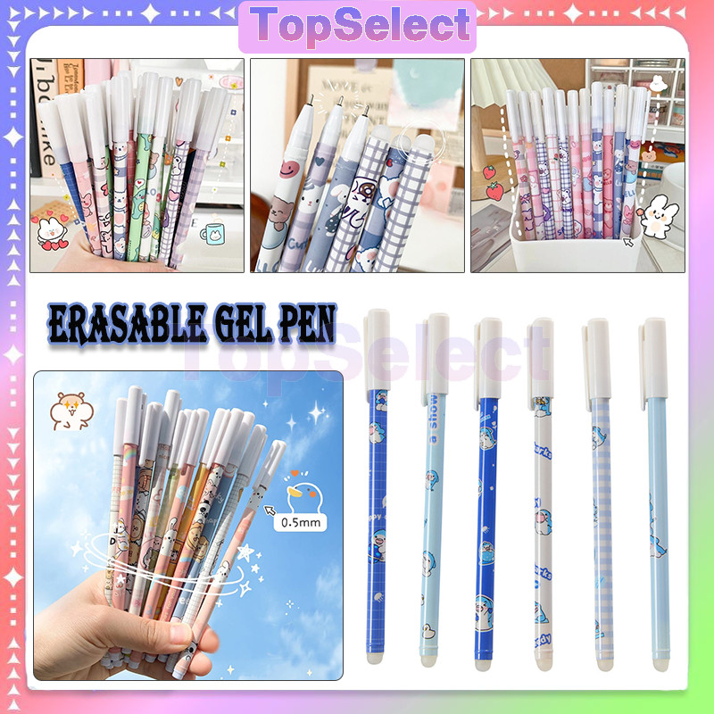 

Bolpoin Gel Erasable Pen /1 Pcs Pulpen Bisa Dihapus /Pena Yang Bisa Dihapus/Pen Motif Karakter Bisa Hapus /Bolpen Ajaib/Magic Pen