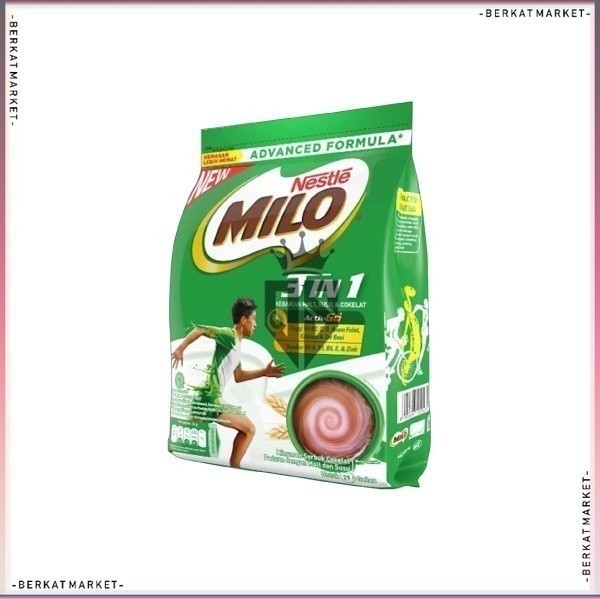 

Milo Active Go Nestle 3in1 Minuman Susu Coklat Sachet Uht 990gr Pouch Isi Ulang Bubuk Bukan Cair Malaysia 3 in 1 Cube Activ Renteng Choco Bar Renceng Dus 3in1 110ml 180ml 300 960 990 gr 1kg 2kg 1box