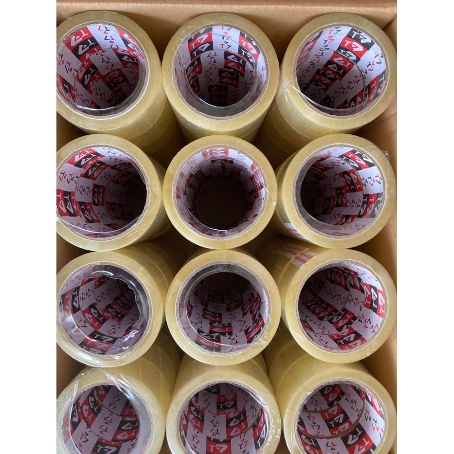 

lakban bening / coklat 45mm x 90 yard 70 m t7 1 dus - bening