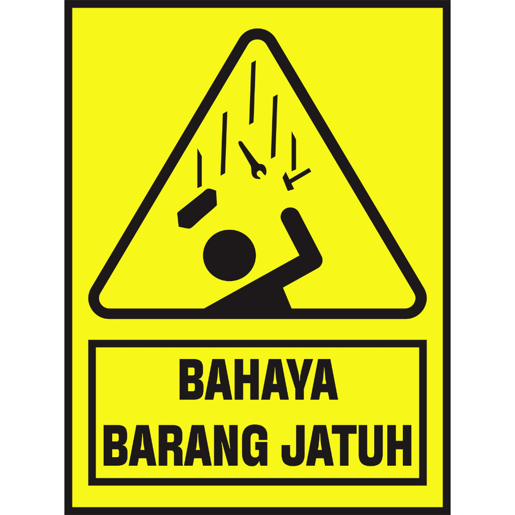 

STICKER & ACP SIGN RAMBU K3 SAFETY BAHAYA BARANG JATUH