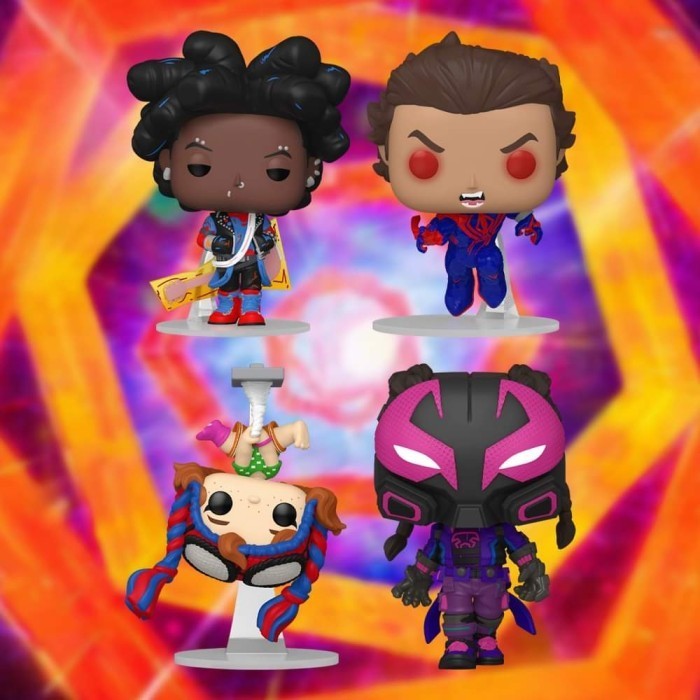 Funko Pop Spider-Man Across the Spider-Verse 2099 Prowler Spider-Punk