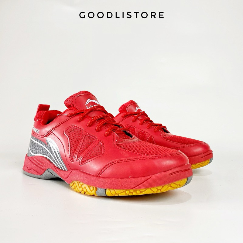 WY20WP sepatu badminton / bulutangkis lining saga merah