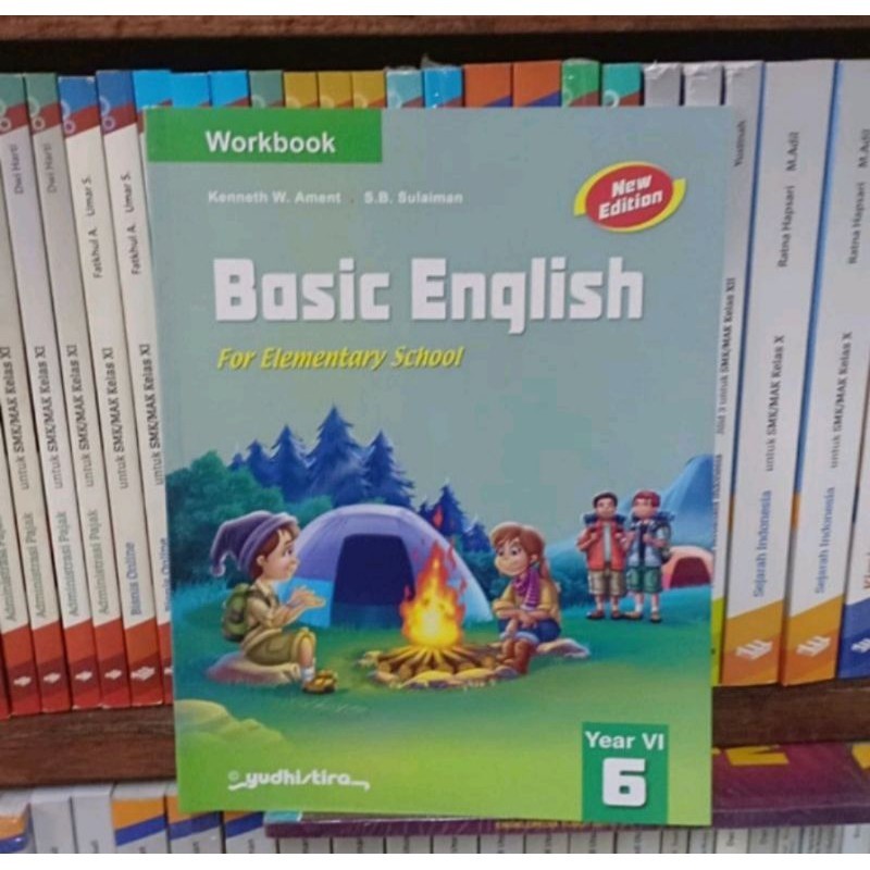 Buku Workbook Basic English Kelas 6 Yudhistira