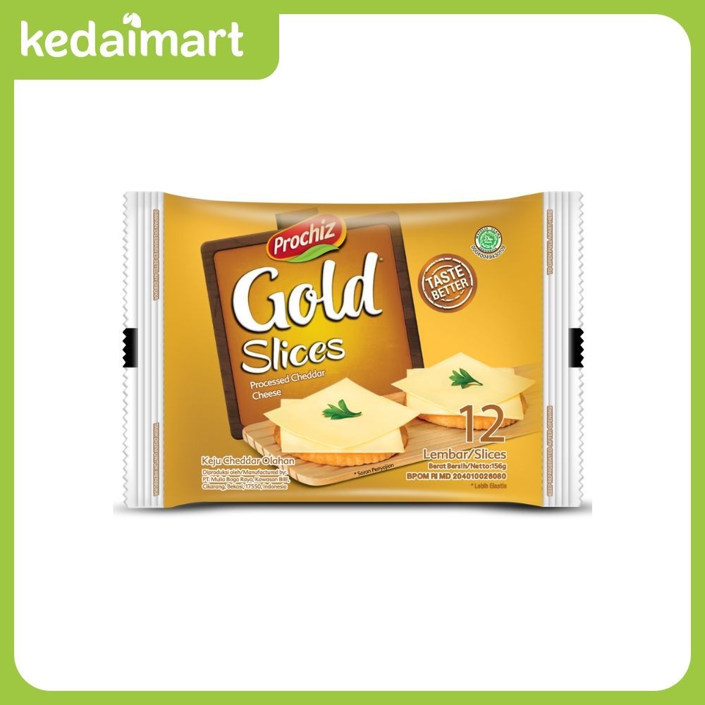 

Prochiz Keju Gold Slice 12s