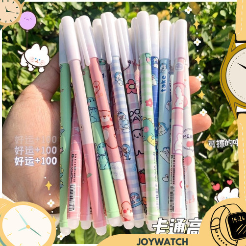 

【COD】【12PCS MURAH】Pulpen Gel Hapus Karakter Animal isi 12 pcs / Pulpen Erasable / Bolpoin Tinta Bisa Di Hapus Alat Tulis Sekolah