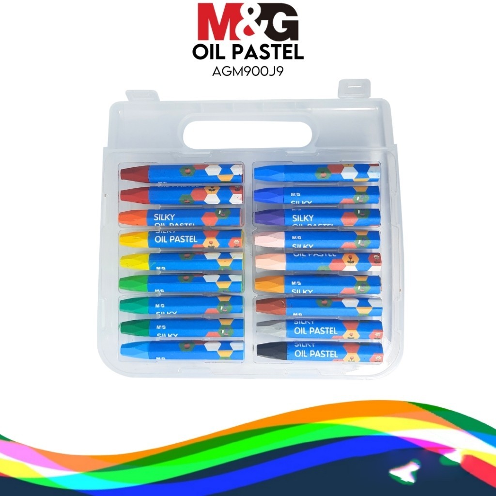 

M&G Oil Pastel Silky Set 12 18 24 Colors Crayon AGM900J8 AGM900J9 AGM900J0 M&G Stationery Original