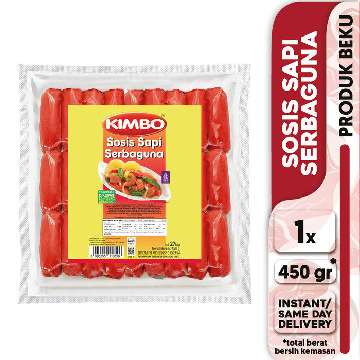 

KIMBO Sosis Sapi Serbaguna Cocktail27