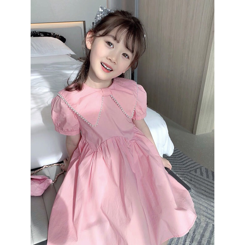 AW51TI Ashley Pearl Dress/ Dress Anak Perempuan/ Terusan Anak Perempuan