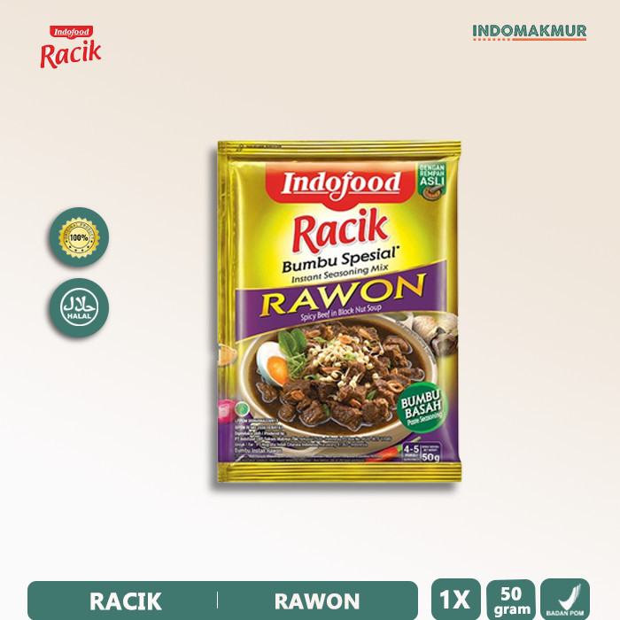 

Indofood Racik Bumbu Spesial Rawon 50gr