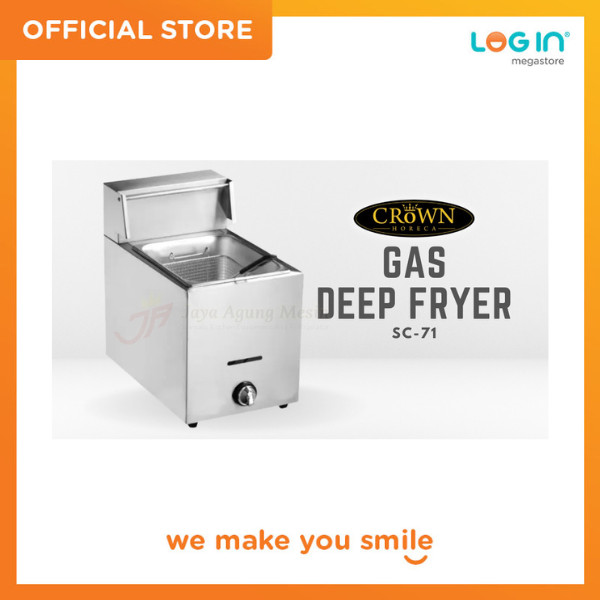 CROWN GAS DEEP FRYER SC71