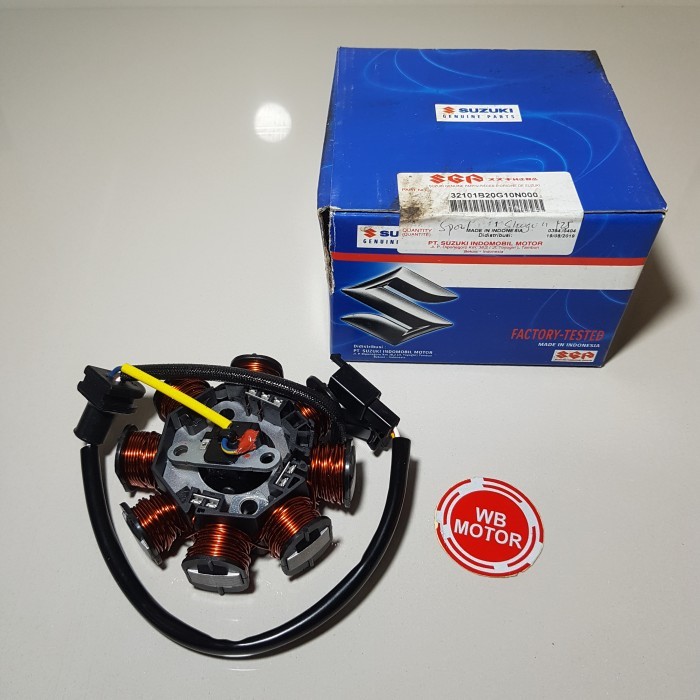 SPOOL SPUL ASSY SUZUKI SHOGUN 125 ASLI WB MOTOR BANDUNG 32101-20G10-000