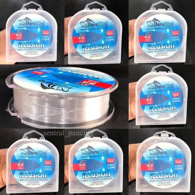 Senar Leader Duraking Illusion 100% Fluorocarbon