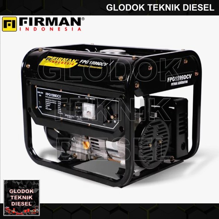 FIRMAN Mesin Genset 1000 watt Generator FPG 1599 DCV FPG1599DCV ORI - PACKING STANDAR