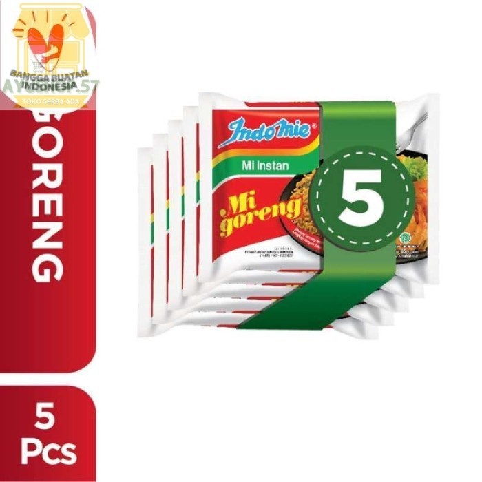 

Indomie Goreng Mie Instan [80 g/ 5 pcs] - AYUSHOP57