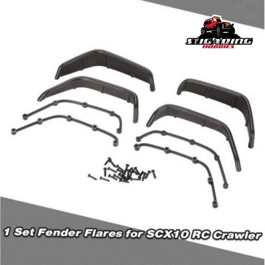 Fender Flare Hard Plastik Hardbody Rubicon 313mm 275mm