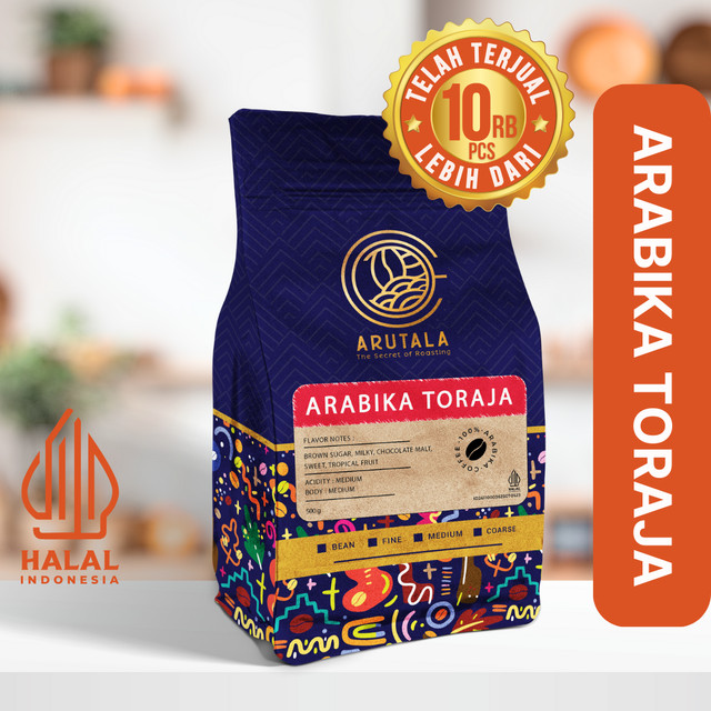 

Arutala - Kopi Arabika Toraja Sapan 500 gram