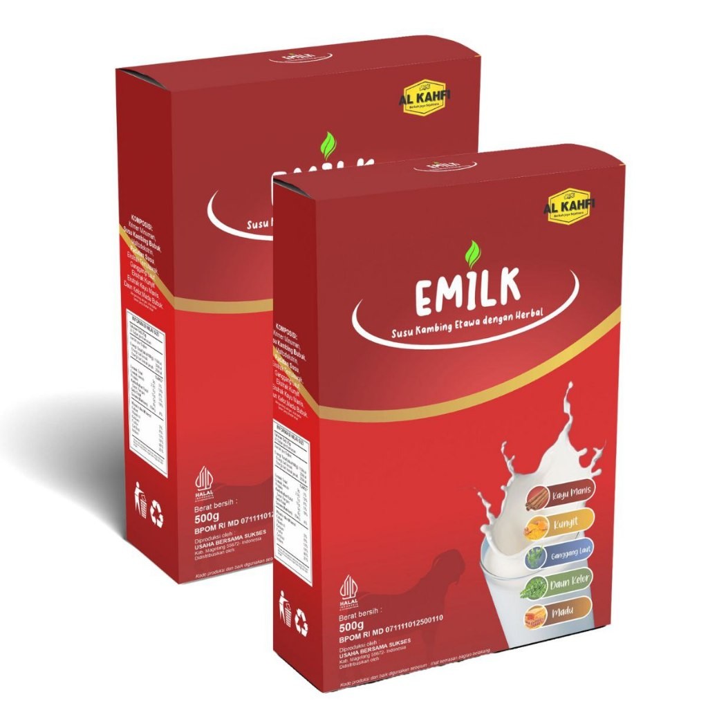 

EMILK SUSU KAMBING ETAWA PLUS HERBAL DAN MADU 500 GRAM ATASI NYERI SENDI, PINGGANG, LUTUT, ASAM URAT