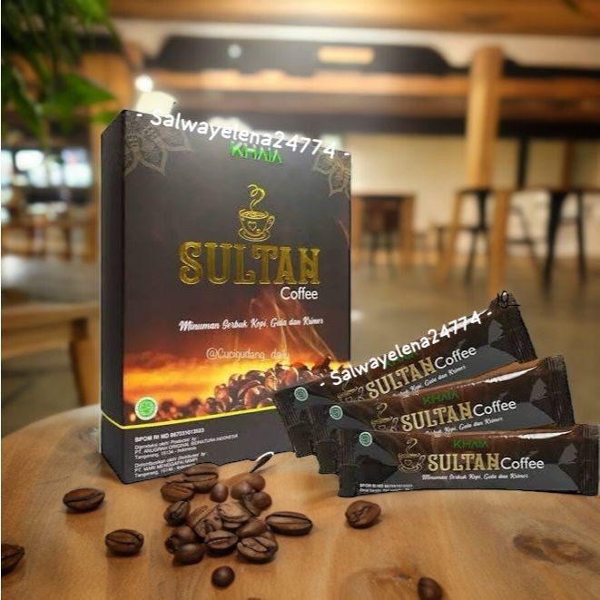

KHAIA Coffee Sultan Kopi Hitam Bubuk Minuman Herbal Untuk Menjaga Kesehatan By Khaia Official.