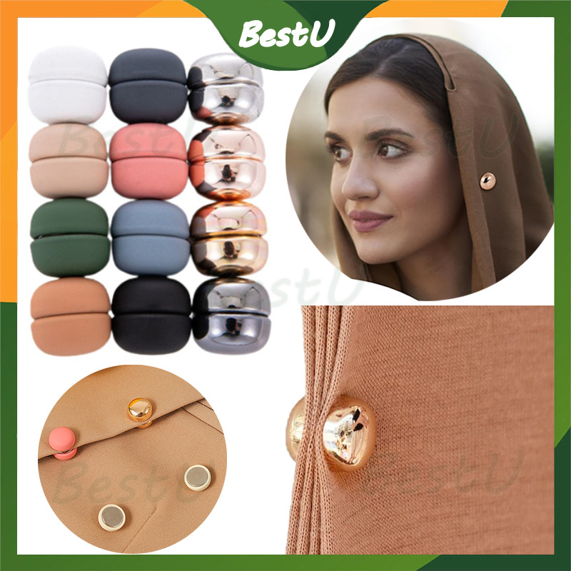 Magnet Hijab Bros Pin Hijab / Pin Hijab Magnet Anti Slip /Bros Magnet Hijab/Jilbab Magnet Aman Bros 