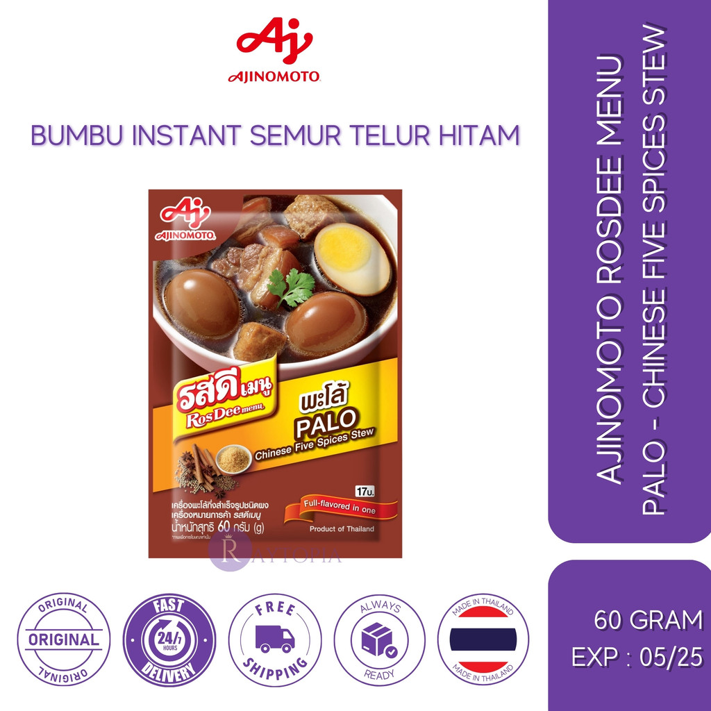 

Ajinomoto Bumbu Instant Palo 60Gram Thailand